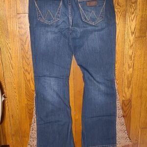 Wrangler Women's Denim Jeans with Lace Accents Size 7